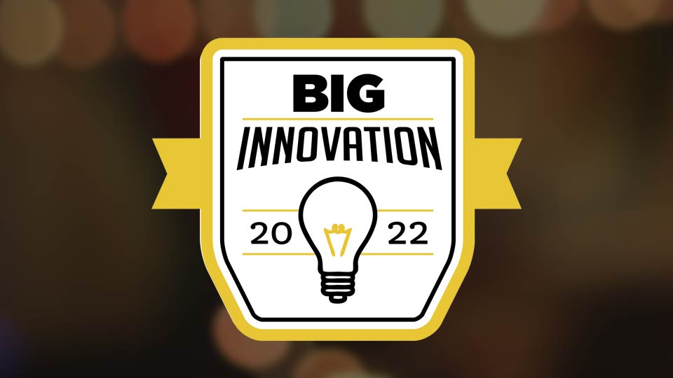 BIG Innovation Award Badge